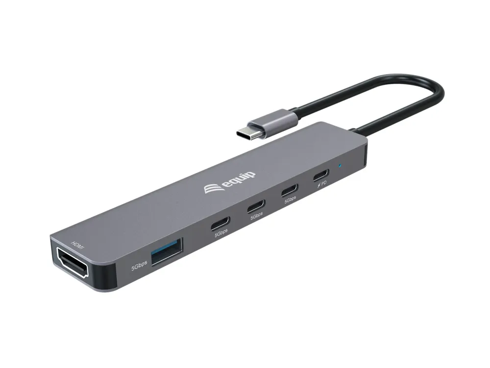Port-Replikator Equip 133500 USB 3.2 Type-C 100W 4K Ultra HD