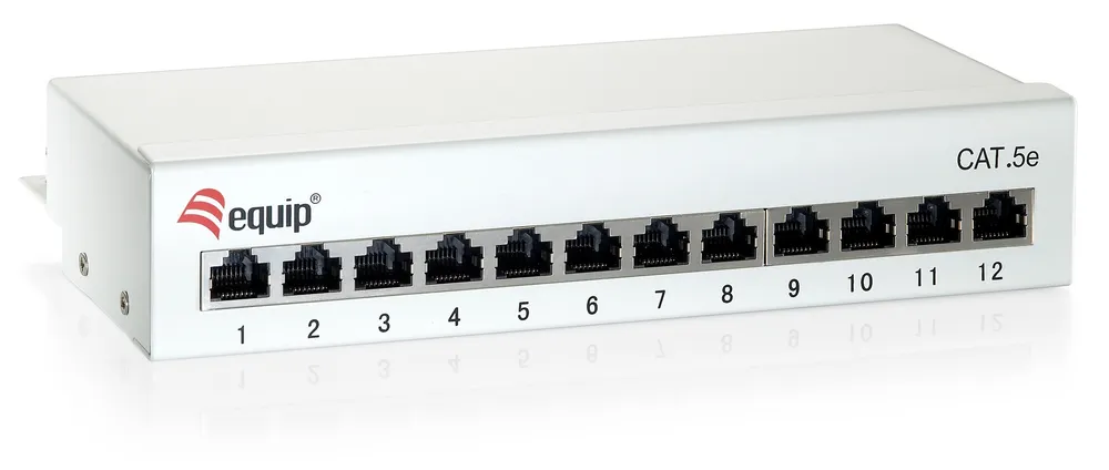 Patch Panel Tischmodell Equip 227362 12 Ports Cat 6