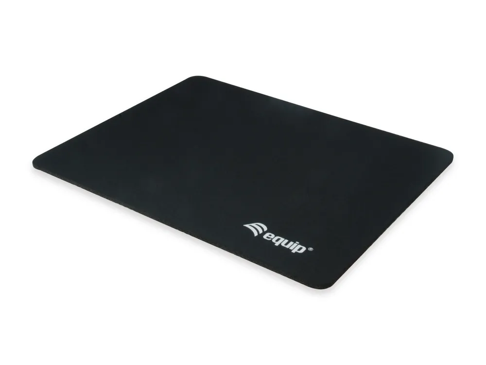 Mauspad Equip 245011 Schwarz 180x220 mm rutschfeste Nylon-Gummi-Basis