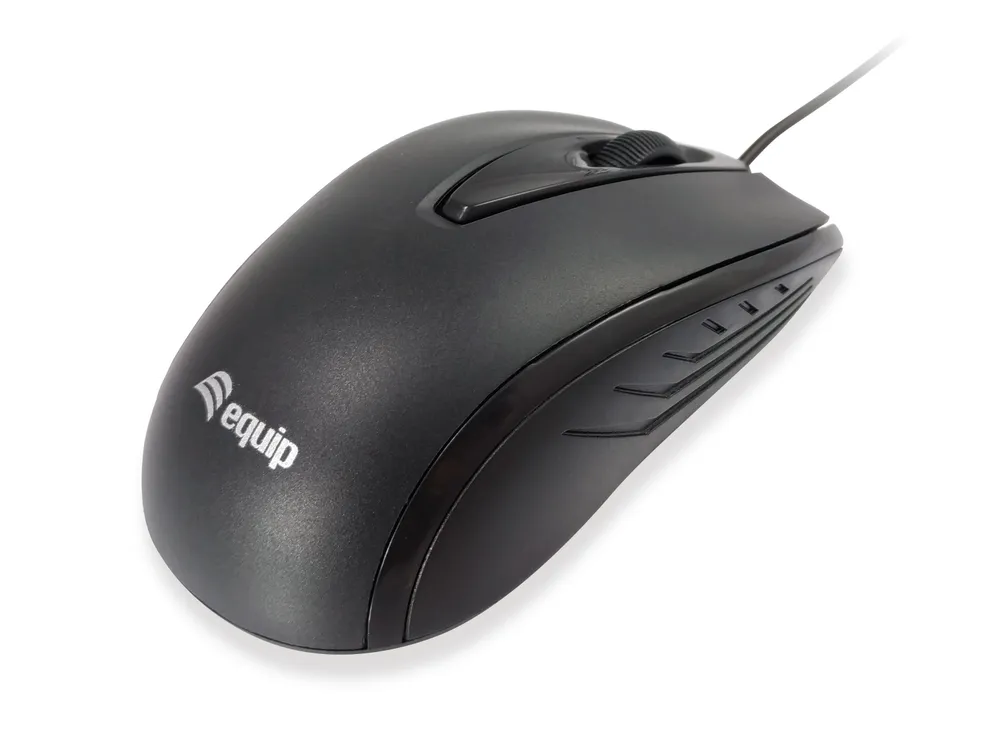 Equip 245107 Maus Büro Beidhändig USB Typ-A Optisch 1000 DPI