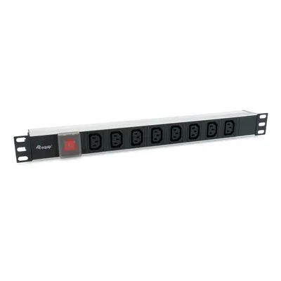 Steckdosenleiste Equip 333310 8 Steckplätze mit Schalter Kabel 1