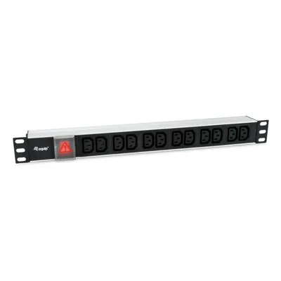 Steckdosenleiste Equip 333318 12 C13 Steckplätze mit Schalter und 1,8 m Kabel