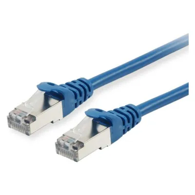 equip Patchkabel Cat6 S/FTP 2xRJ45 0.15m blau