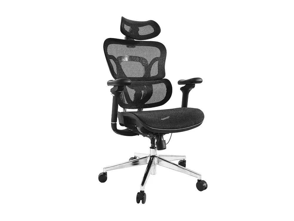 Bürostuhl Equip 651051 Ergonomisch Mesh Schwarz 3D-Armlehnen
