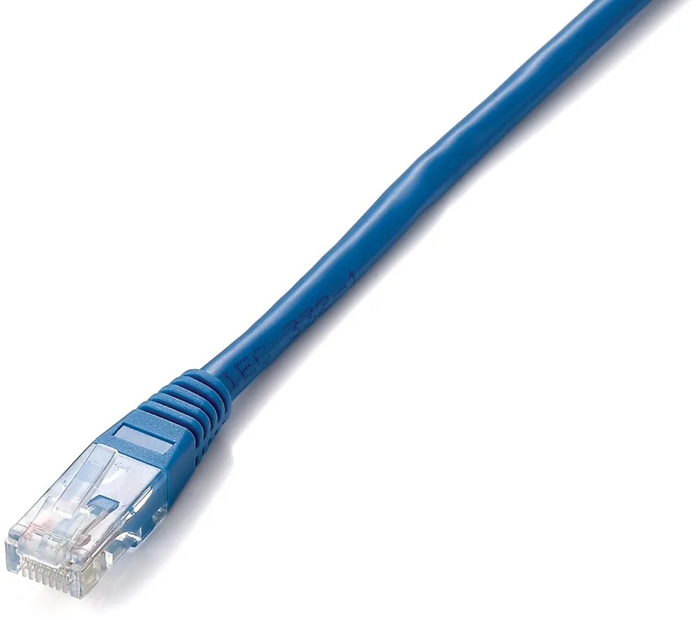 Equip Netzwerkkabel RJ45 U/UTP Cat.5e Blau 1m