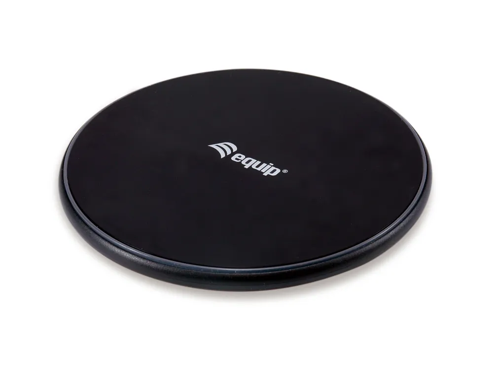 Drahtloser Lader Equip 245501 USB 10W Schwarz