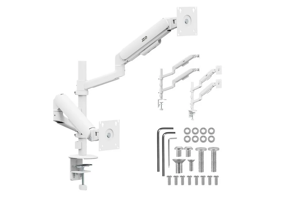Ergo Office Monitor-Halterung ER-692 Halterung für 2 Monitore (17–32) max. 10 kg
