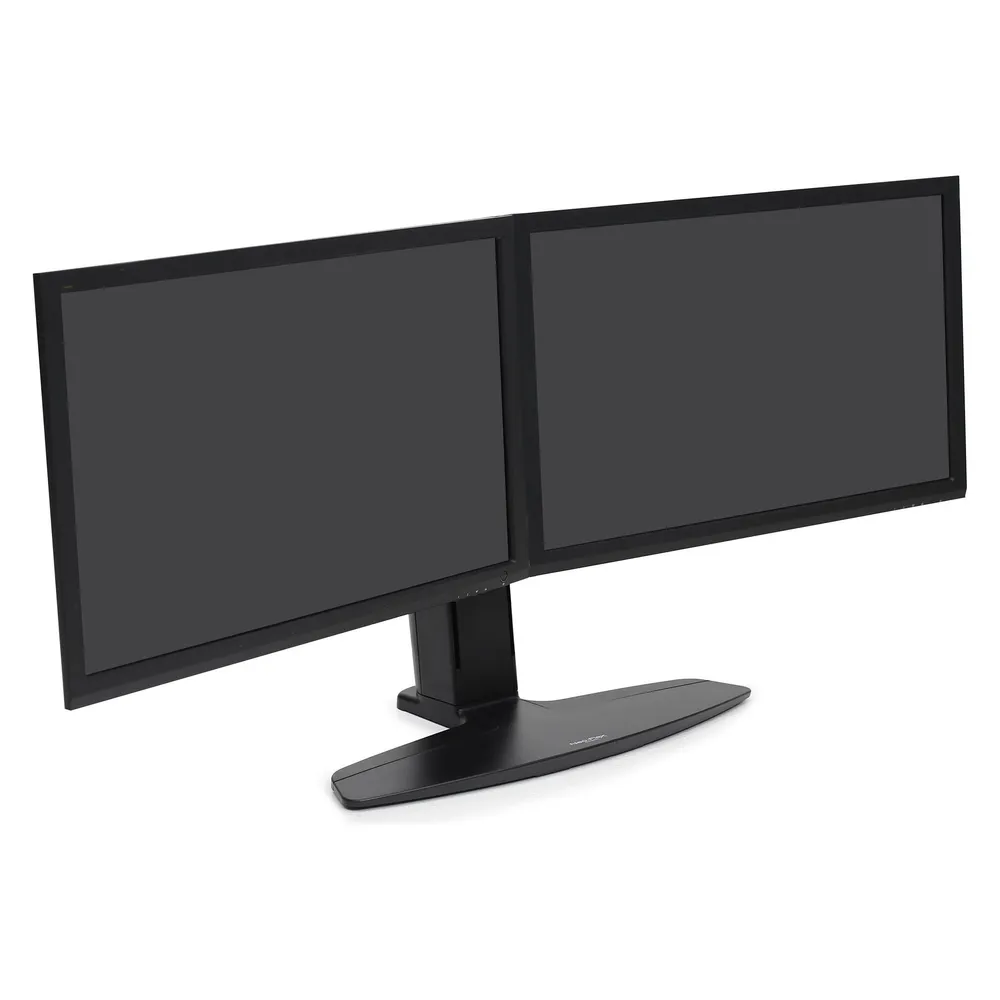 Ergotron Neo Flex Dual Monitorständer Höheverstellbar Rotation für 2x24.5" VESA Desk Schwarz