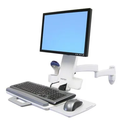 Combo Arm Ergotron 200 Serie 8,2 kg 61 cm Weiß Combo Arm Ergotron 200 Serie 8,2 kg 61 cm Weiß