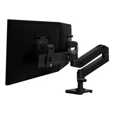 Monitorhalterung Ergotron LX Pro Series 45-684-292 Dual Arm Schwarz höhenverstellbar