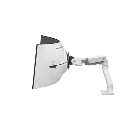 Monitorarm Ergotron HX 45-693-216 Weiß VHD-Pivot 57 Zoll 17 kg höhenverstellbar