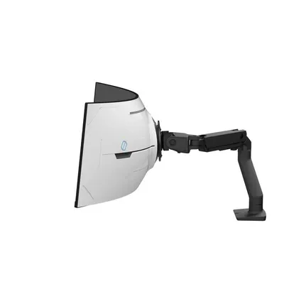 Monitorhalterung Ergotron HX 45-693-224 mit Very Heavy Duty Pivot 57" Schwarz