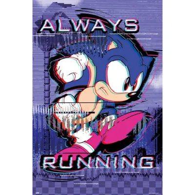Erik Maxi Poster Sonic Always Running 91,5x61 cm