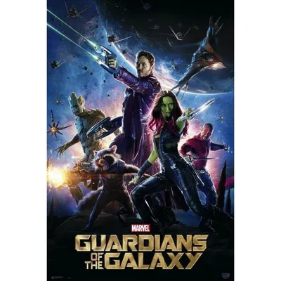 Erik Maxi-Poster Marvel Guardians of the Galaxy, ein Blatt, 91,5 x 61 cm