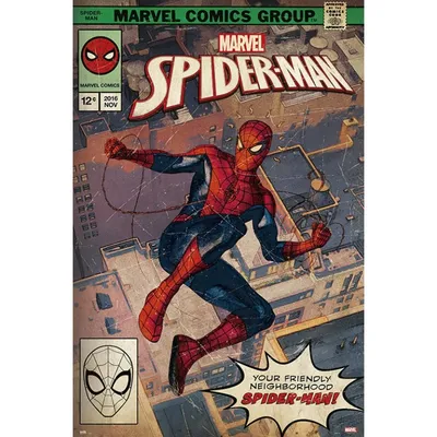 Erik Maxi Poster Marvel Editors Spider-Man Comic-Cover 91,5 x 61 cm
