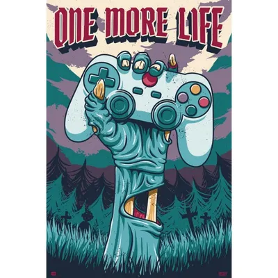Erik Maxi Poster Gamer One More Life 91,5x61cm
