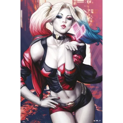 Erik Maxi Poster DC Comics Harley Quinn Kiss 91,5x61cm