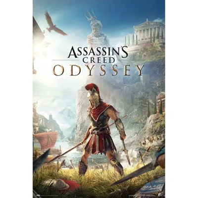 Erik Maxi-Poster Assassin's Creed Odyssey, ein Blatt, 91,5 x 61 cm