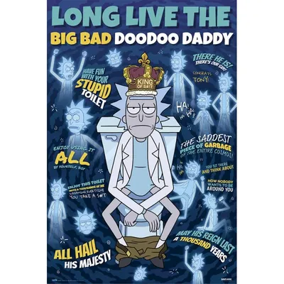 Erik Maxi Poster Rick & Morty Doodoo Daddy 91,5x61cm