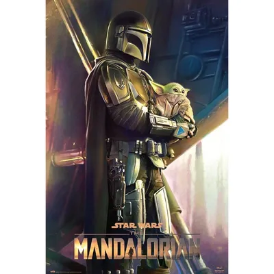 Erik Maxi Poster Star Wars The Mandalorian A Clan of Two 91,5x61 cm