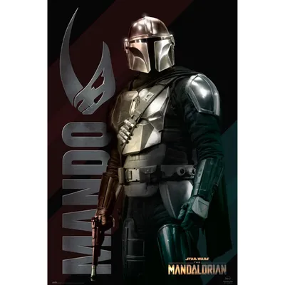 Erik Maxi Poster Star Wars The Mandalorian Mando 91,5x61 cm
