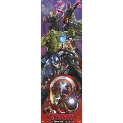Erik Türposter Avengers Age of Ultron 158x53cm
