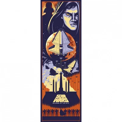 Erik Türposter Star Wars Episode III 158x53cm