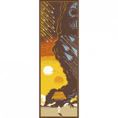 Erik Türposter Star Wars Episode IV 158x53 cm