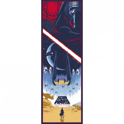 Erik Türposter Star Wars Episode VII 158x53 cm