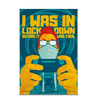 Erik Gameration Stoffbanner 100 x 77 cm