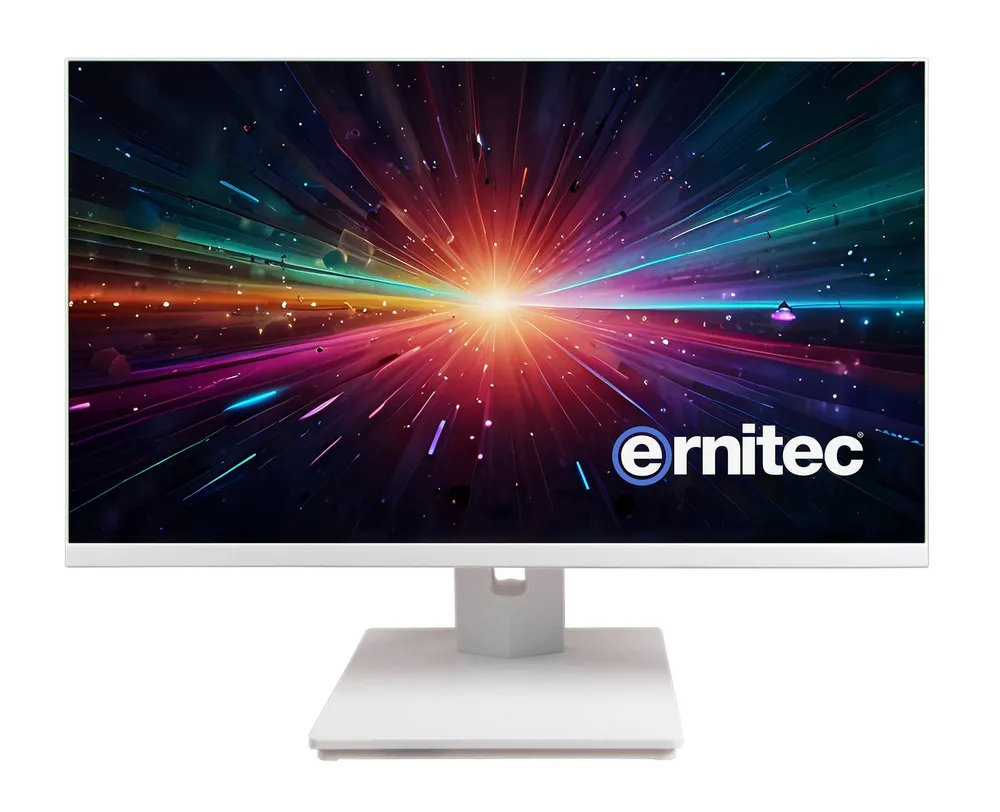 Monitor ERNITEC 0070-24127-F-W 27" FullHD 5ms IPS Weiß