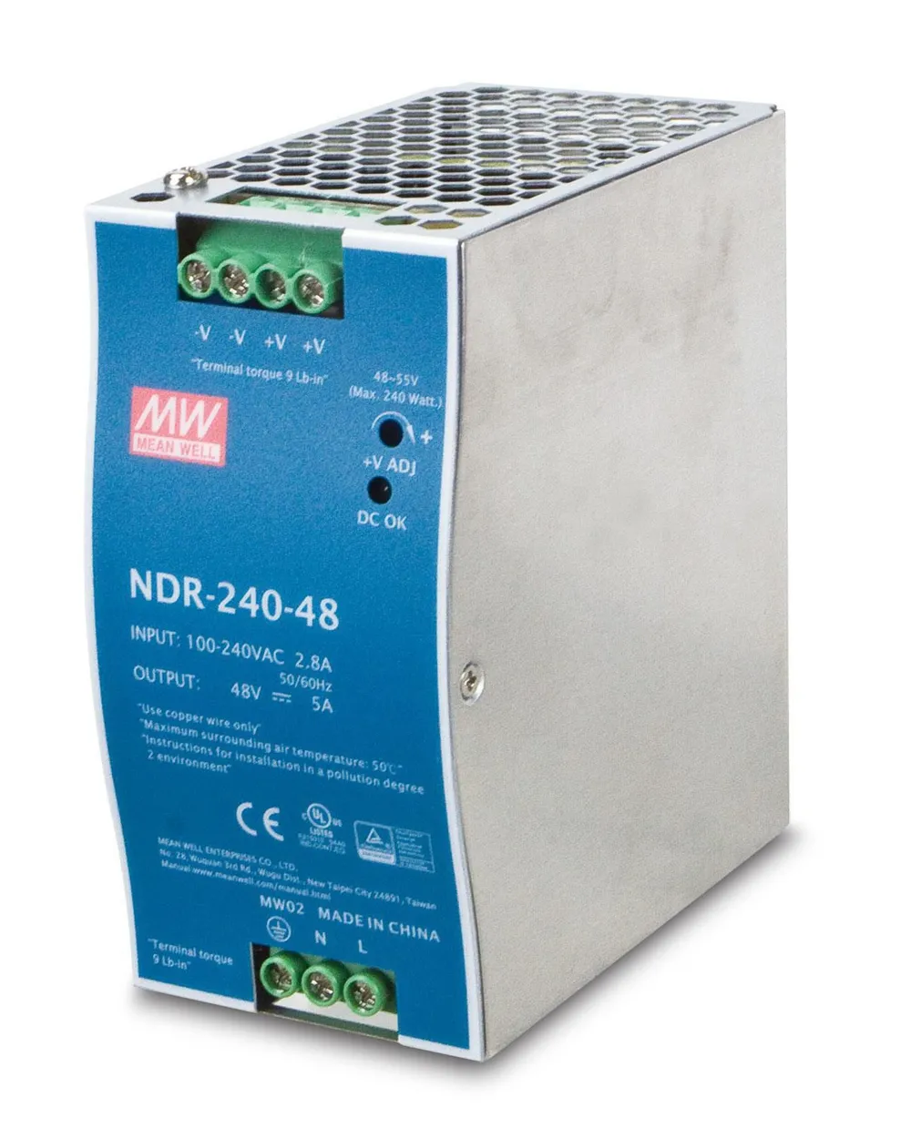 Fuente de Alimentación Ernitec ELECTRA-PWR-240-48 240W Hohe Effizienz