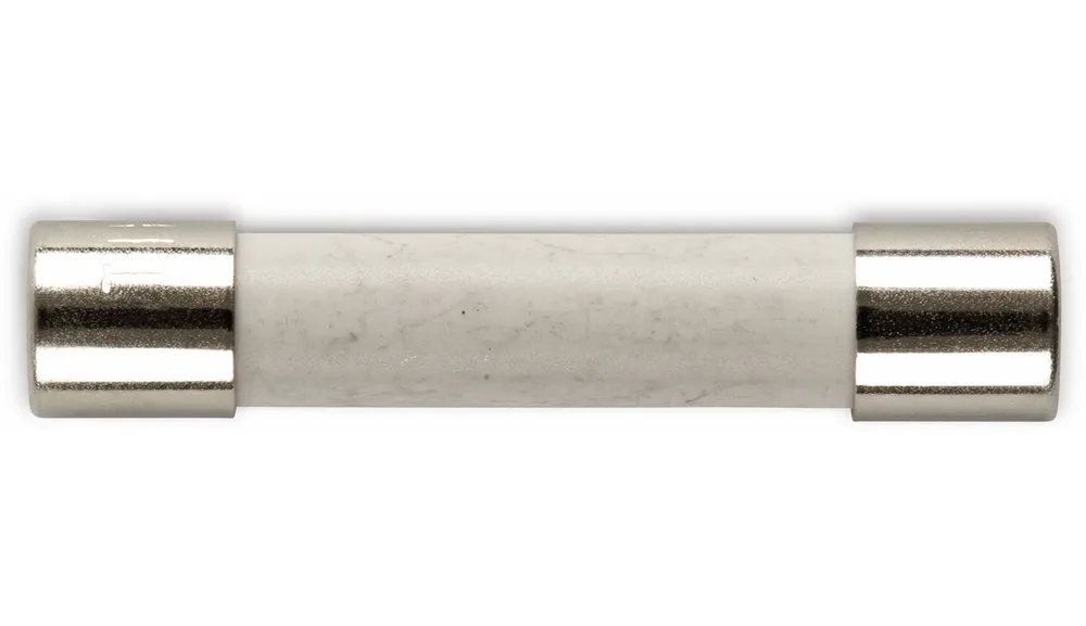 ESKA 632721, Feinsicherung 6,3x32mm, träge, T 2,5 A /500V, 10 Stück