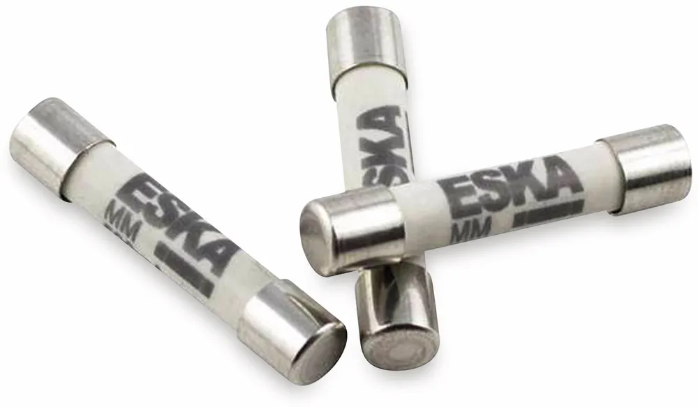 ESKA Multimetersicherung 632.417, Feinsicherung 6,3x32mm, superflink, FF 1 A, 10 Stück