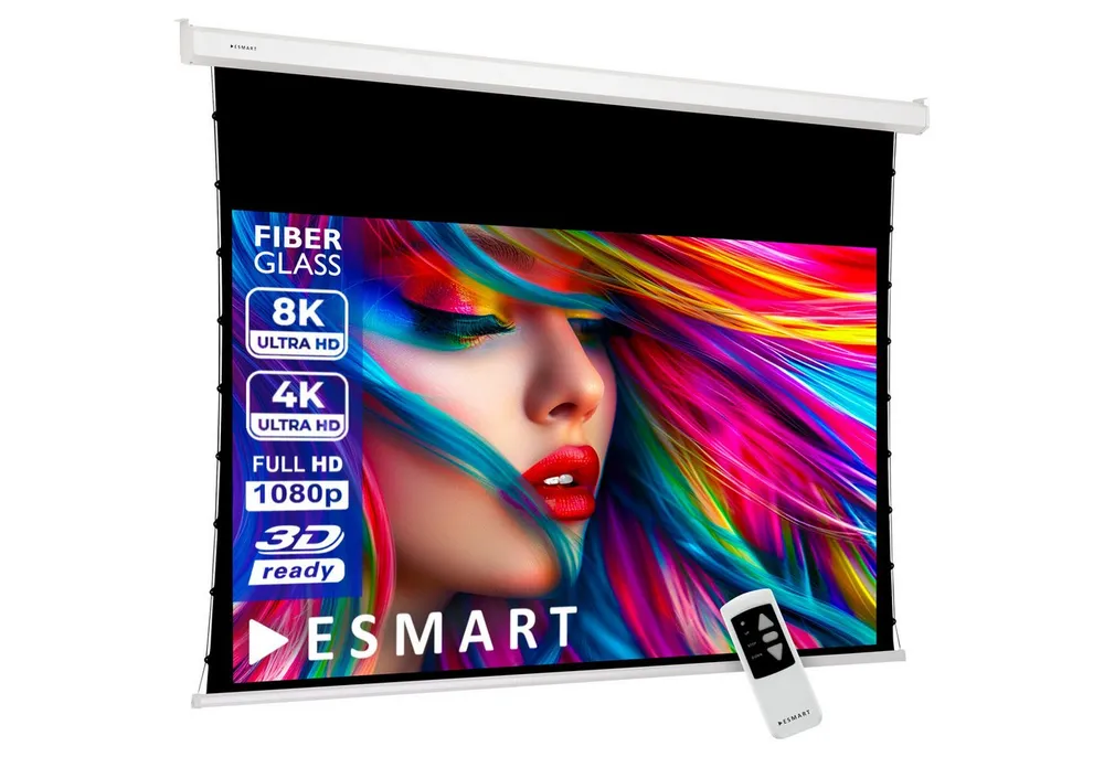 ESMART ESMART Germany Tension Leinwand TATENSO Motorleinwand (Professional TATENSO)