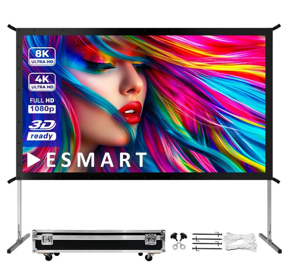 ESMART ESMART Professional Faltrahmen-Leinwand Faltrahmenleinwand (MIMOBI)