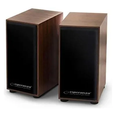 Lautsprecher ESP Holz USB 2.0 6W mit Lautstärkeregelung