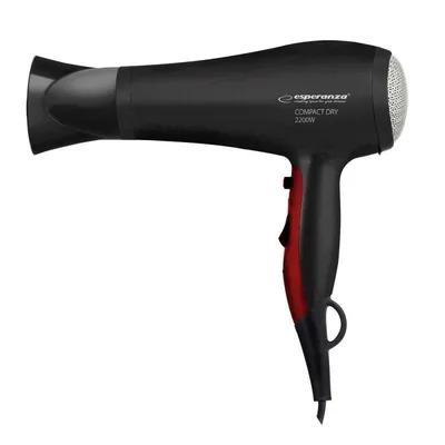 Föhn Esperanza EBH004K 2200W 3 Temperaturstufen Schwarz