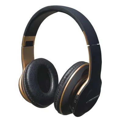 Kopfhörer Esperanza Eh220 kabellos Bluetooth Over-Ear Binaural Schwarz
