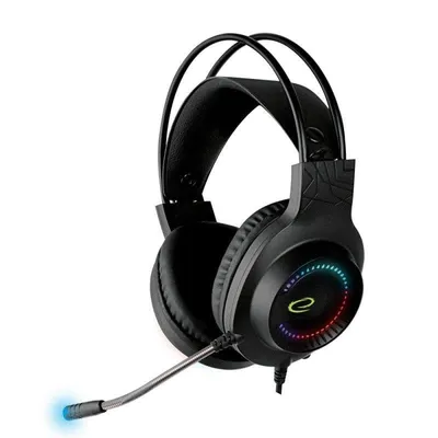 Kopfhörer Esperanza Egh7100 Kabelgebunden USB 2.0 Gaming RGB LED Bügel Schwarz