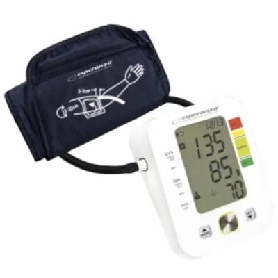 Blutdruckmessgerät Esperanza ECB003 Oberarm Semiautomatisch LCD 120 Speicherplätze