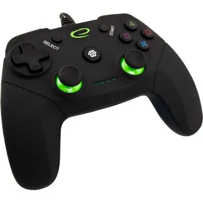 Gamepad Esperanza Vanquisher EGG110K mit Vibrationen für PC und PS3