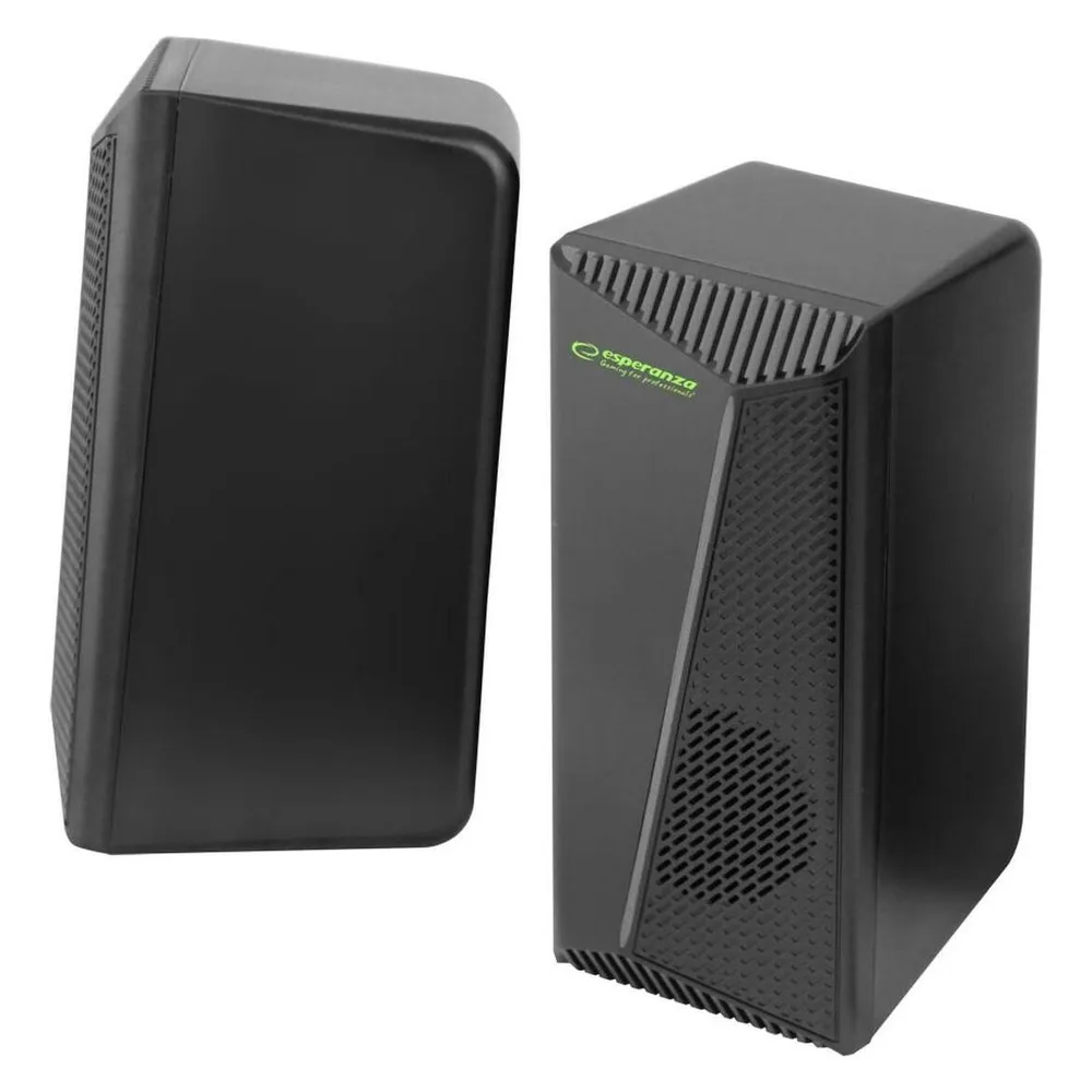 Lautsprecher Esperanza PC USB 6W mit RGB LED und Lautstärkeregelung