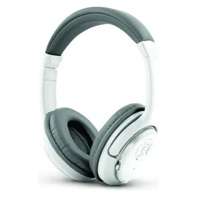 Kopfhörer Esperanza Libero kabellos Bluetooth Musik Circumaural Grau und Weiß