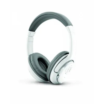 Kopfhörer Esperanza Libero kabellos Bluetooth Musik Circumaural Grau und Weiß