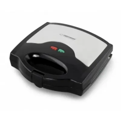Sandwichmaker Esperanza EKT005 700W 2 Sandwiches Schwarz/Grau