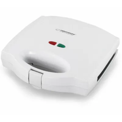 Sandwichmaker Esperanza EKT006W 700W Abnehmbare Beschichtete Platten Weiß