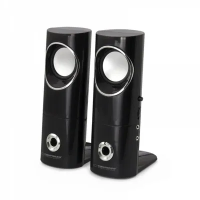 Lautsprecher Esperanza 2.0 Kabelgebunden 6W USB mit Drehregler und Mikrofon