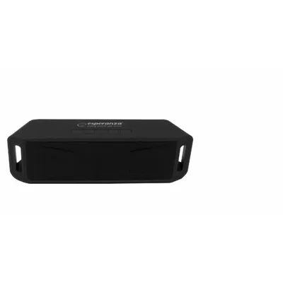 Lautsprecher Esperanza Stereo Tragbar Bluetooth 6W MicroSD FM Schwarz mit Mikrofon