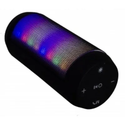 Lautsprecher Esperanza Zylinder Drahtlos und Kabelgebunden 5 W mit Bluetooth, LED und FM Radio